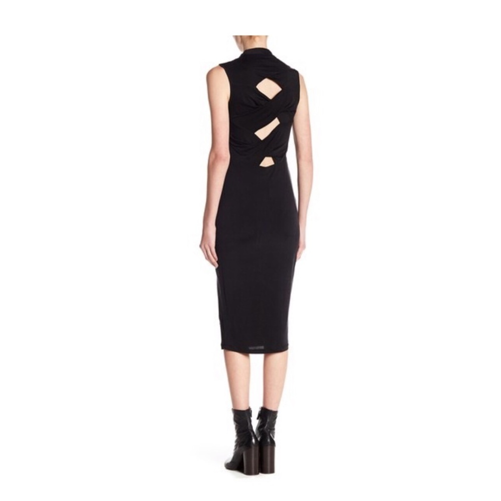 Twisted Back Bodycon Dress